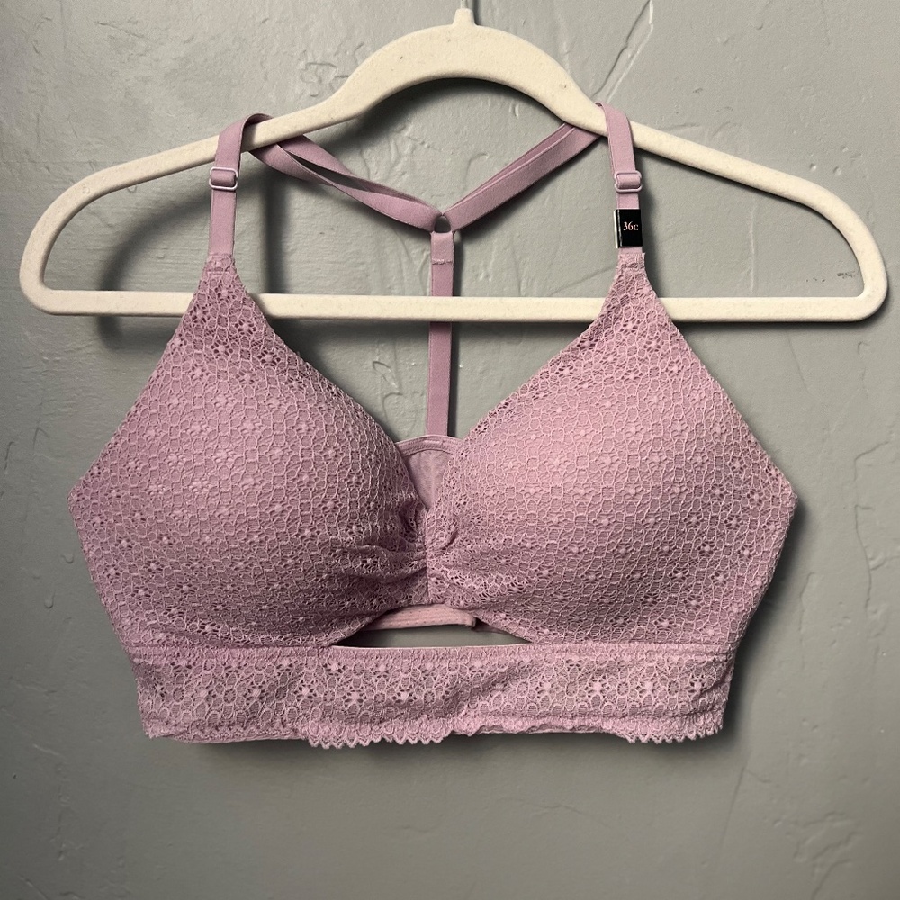 Victoria's Secret Purple Lace Bra
